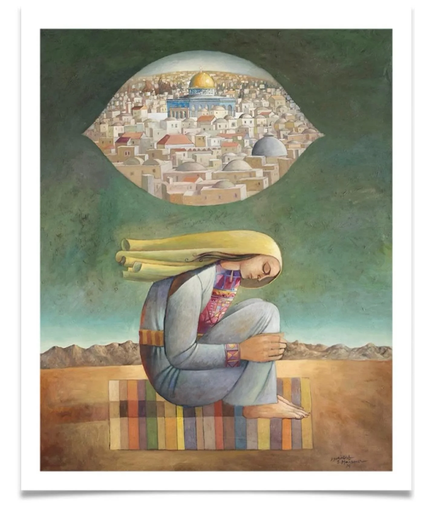 Sleiman Mansour
The Dream, 2023
Pigmented gicl&eacute;e print on hahnemuhle paper
Edition of 10
88 x 70 cm

#picoftheday #beautiful #art price
#artdealers #artworld
#artlovers #beirutartlovers #beirutartcollectors
#Dubai art-collectors#original artwo