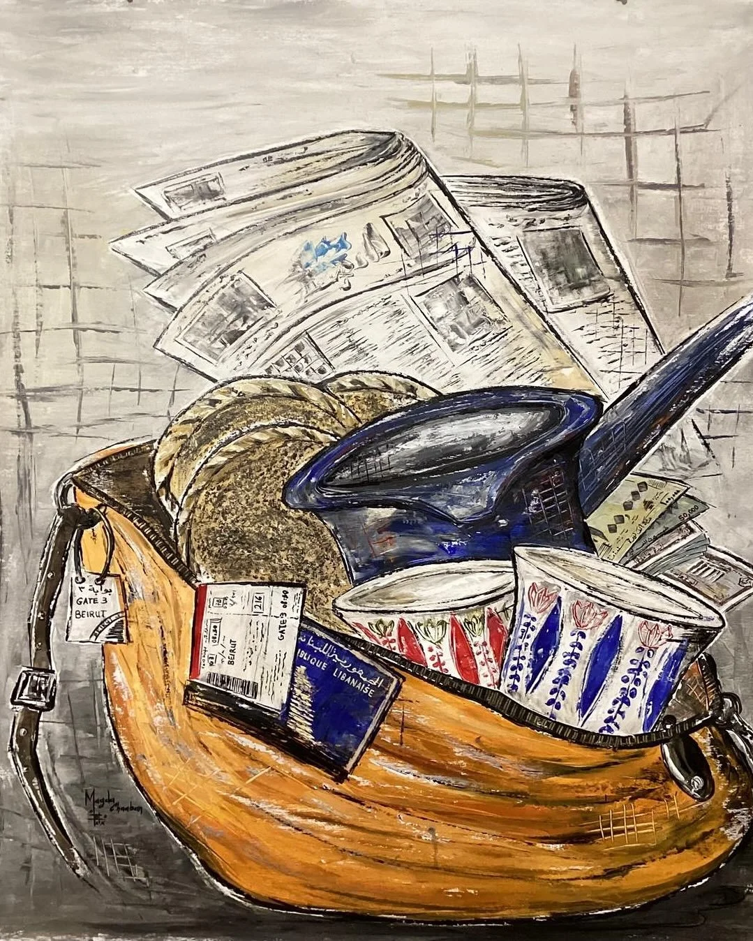 Magda Chaaban
Available works on Canvas

#picoftheday #beautiful #art price
#artdealers #artworld
#artlovers #beirutartlovers #beirutartcollectors
#Dubai art-collectors#original artwork #artinbeirut #lebaneseart #painting #magdachaaban