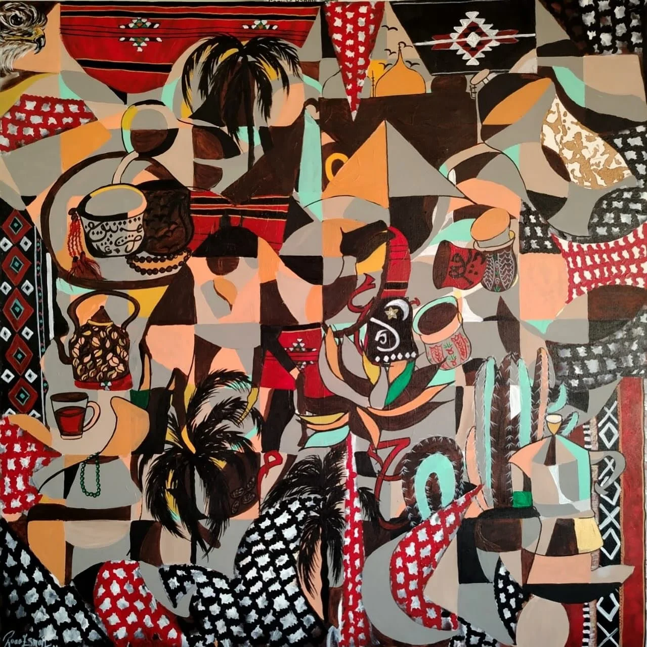 Roaa Esmaeel 
Acrylic on Canvas
100x100cm

#picoftheday #beautiful #art price
#artdealers #artworld
#artlovers #beirutartlovers #beirutartcollectors
#Dubai art-collectors#original artwork #artinbeirut #lebaneseart #painting