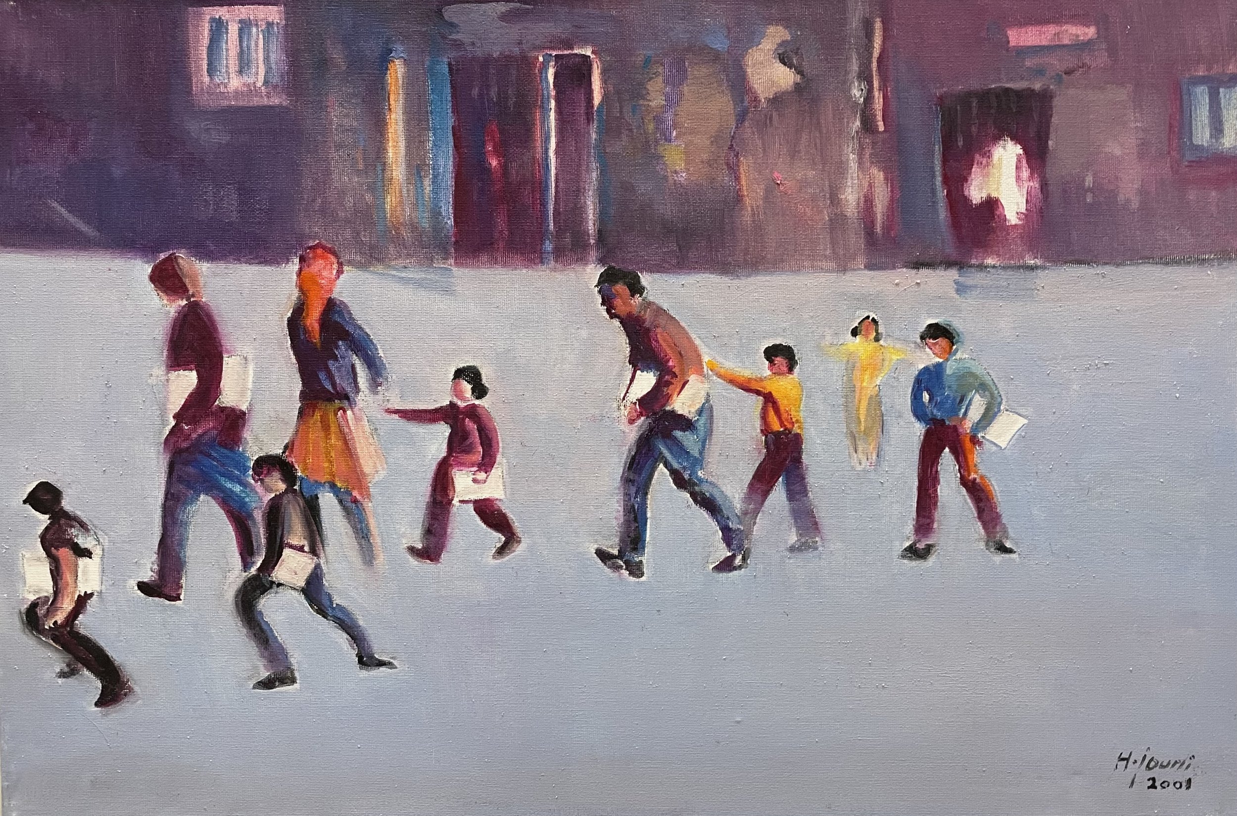  Oil on Canvas  60 × 40 cm 