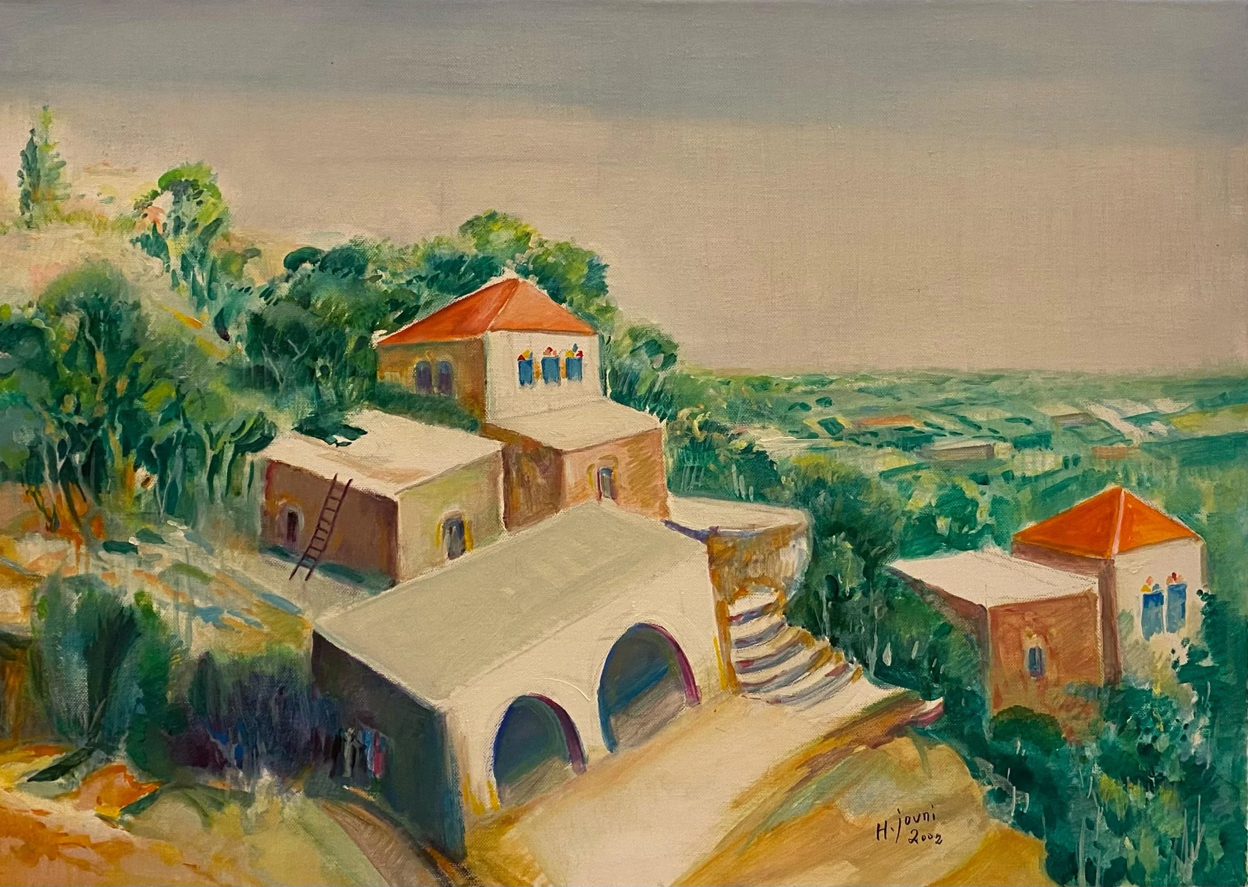  Oil on Canvas  50 × 70 cm 