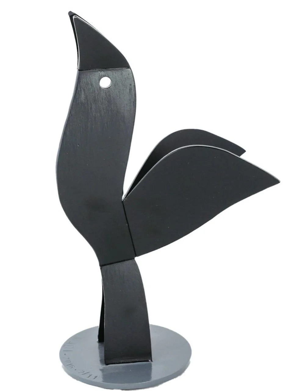 Hussein Madi 28x17x9cm
Iron sculpture 
2/11