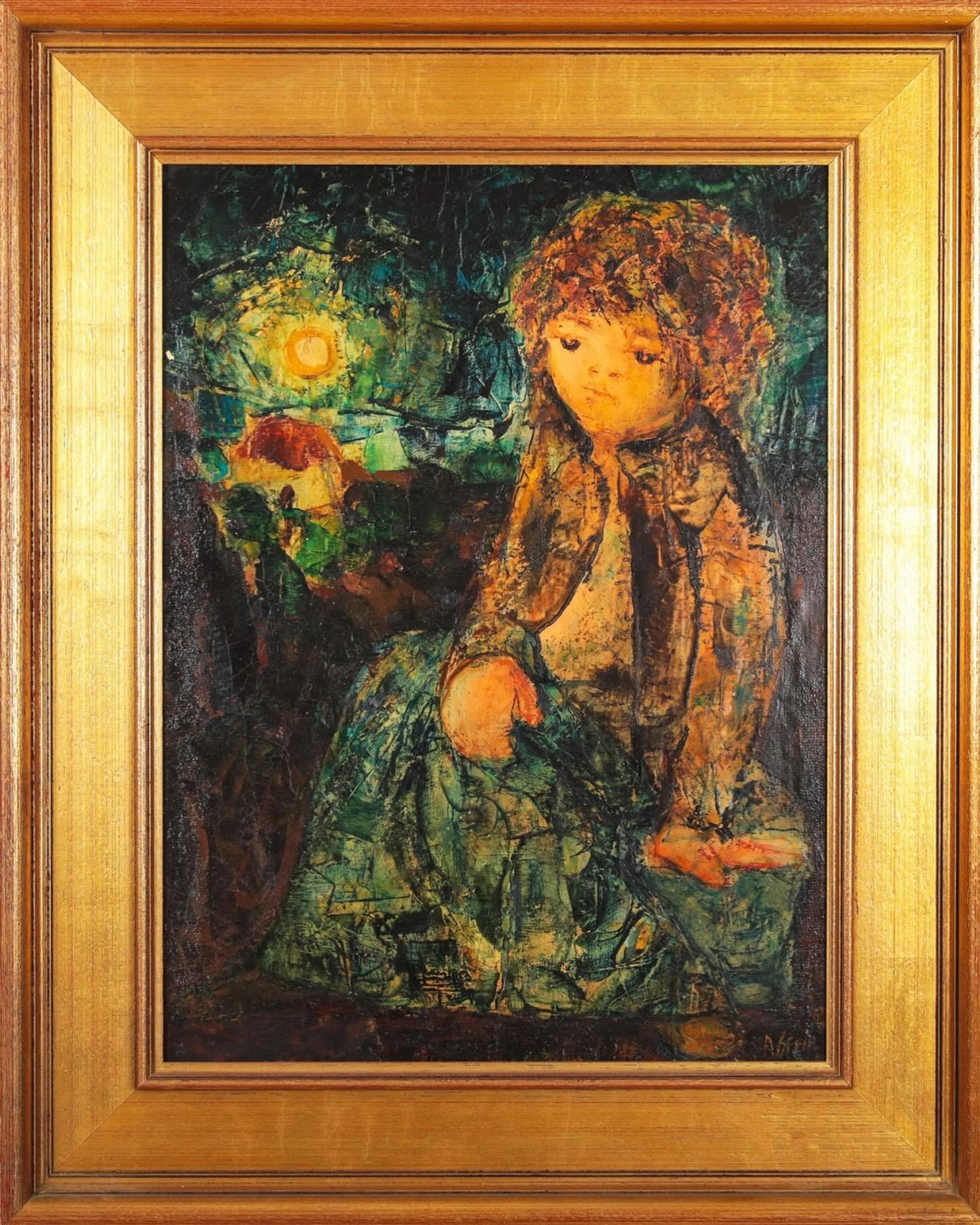 Amine Sfeir 
Oil on board 
65x45cm
1969