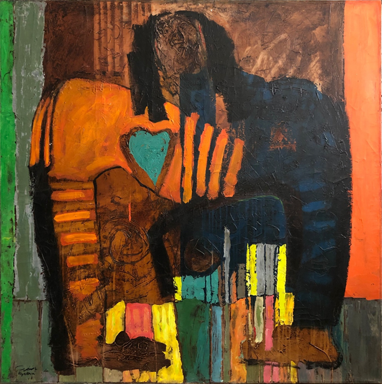  120 × 130 cm  Oil on Canvas 
