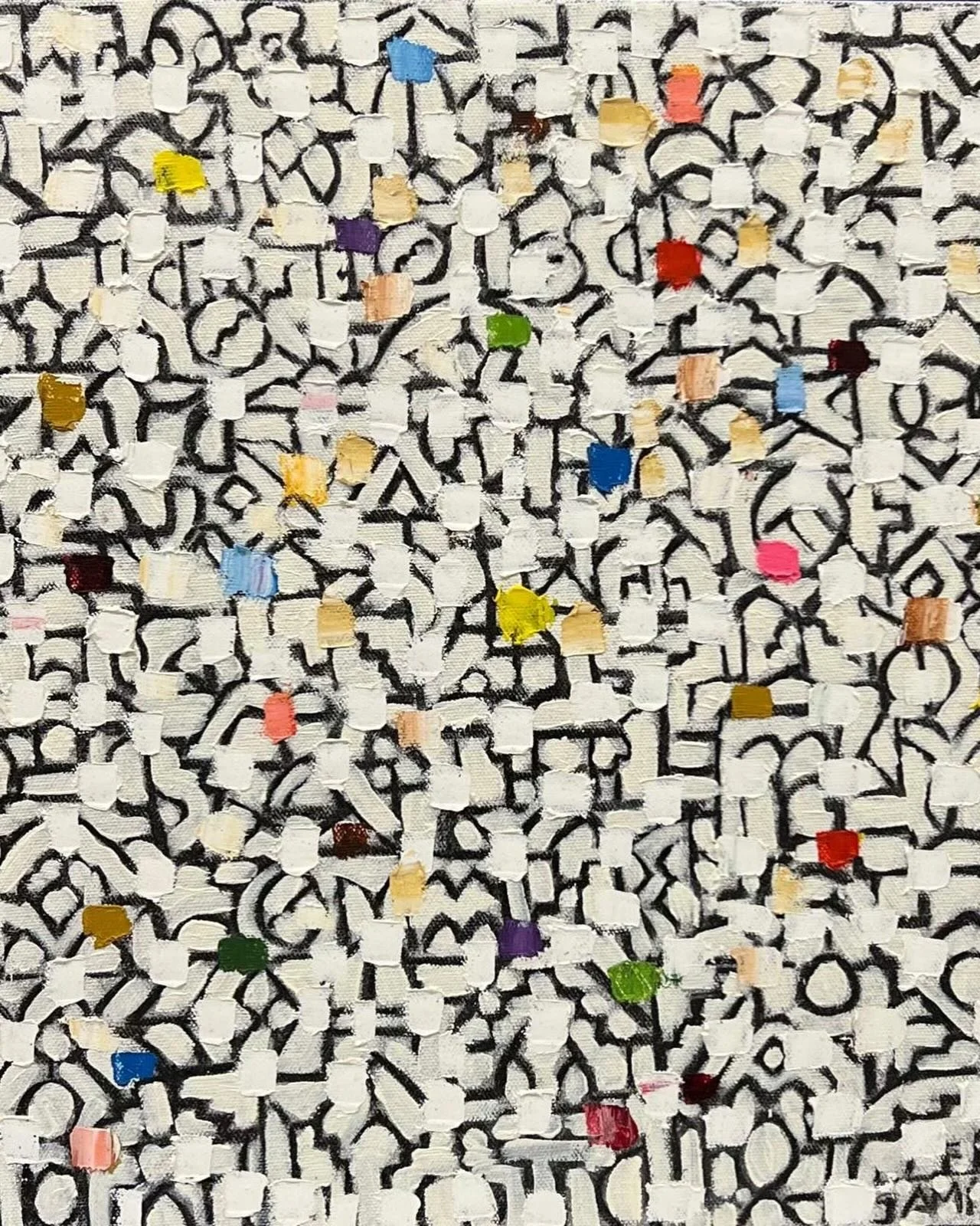 Jamil Molaeb
Fes 
Oil on Canvas 
40x40cm