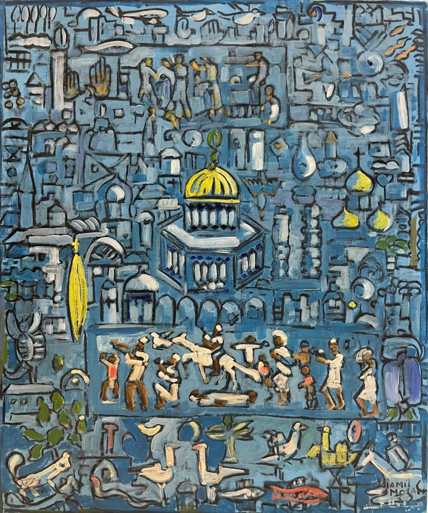 Jamil Molaeb 
Jerusalem
60x50cm

#picoftheday #beautiful #art price
#artdealers #artworld
#artlovers #beirutartlovers #beirutartcollectors
#Dubai art-collectors#original artwork #artinbeirut #lebaneseart #painting #jerusalem