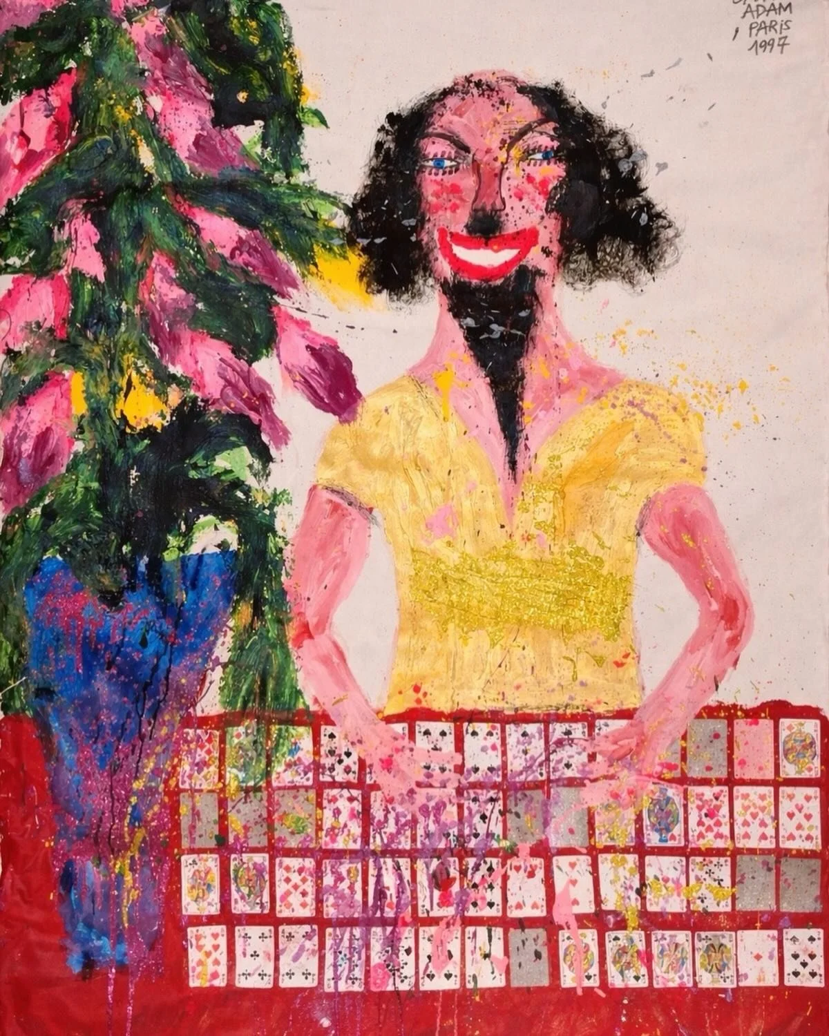 Sabhan Adam
1993
Mixed media on Canvas
150x120cm

#picoftheday #beautiful #art price
#artdealers #artworld
#artlovers #beirutartlovers #beirutartcollectors
#Dubai art-collectors#original artwork #artinbeirut #lebaneseart #painting