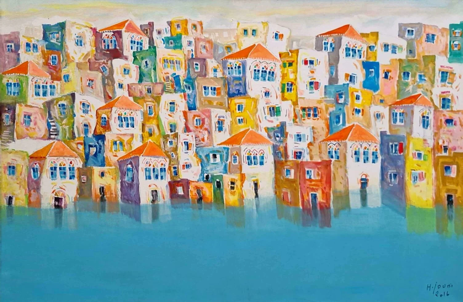  Oil on Canvas  60 × 90 cm  2016 