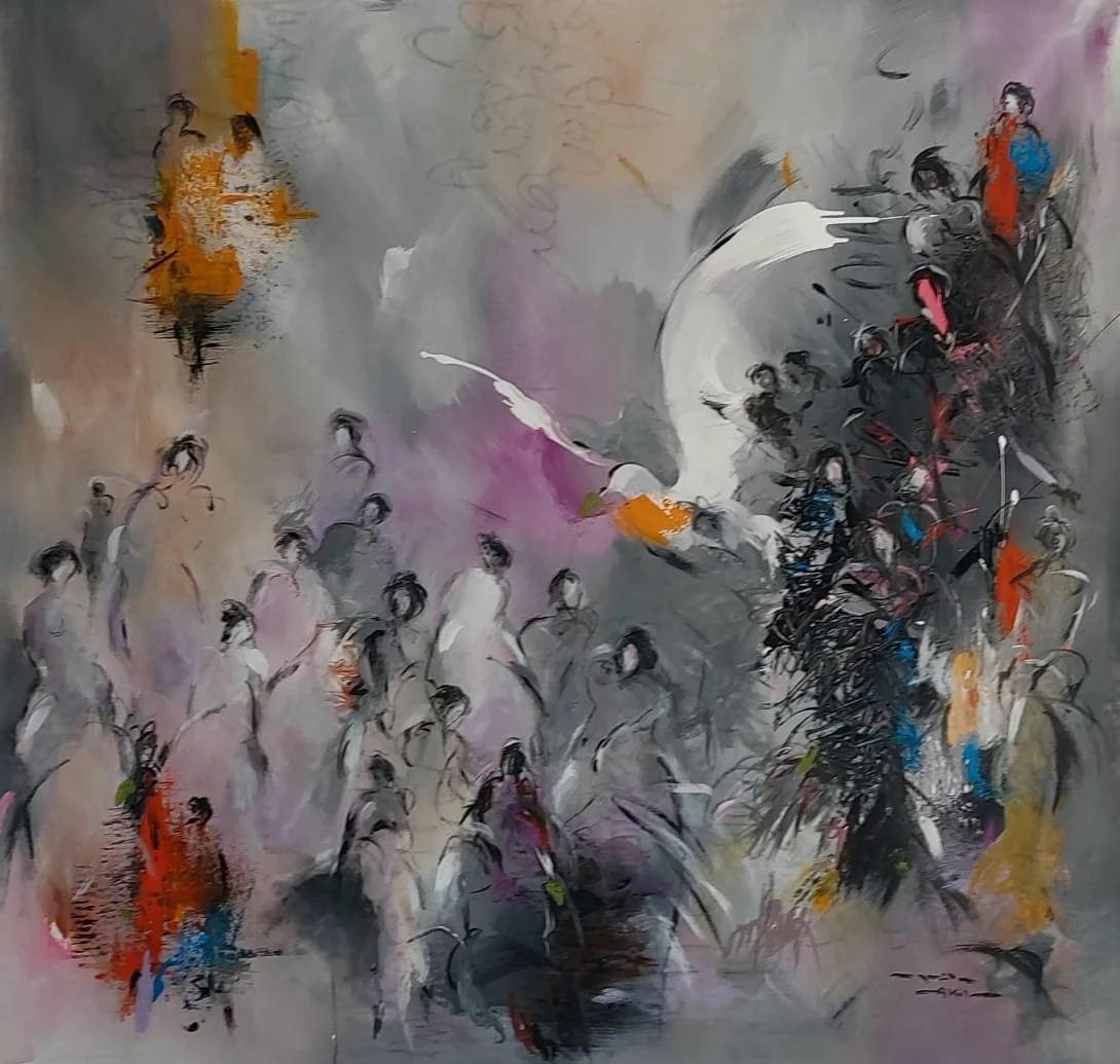  Acrylic on Canvas  125 × 120 cm 