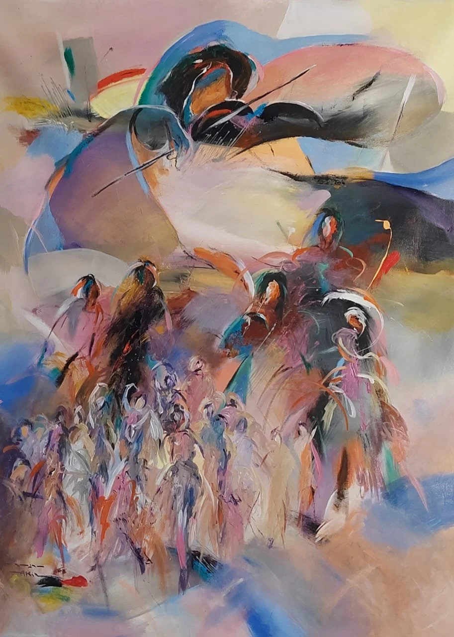  Acrylic on Canvas  130 × 100 cm 