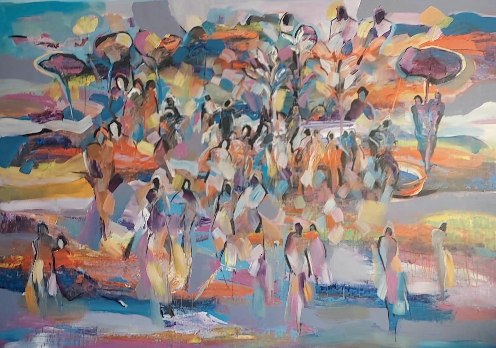  Acrylic on Canvas  120 × 167 cm 