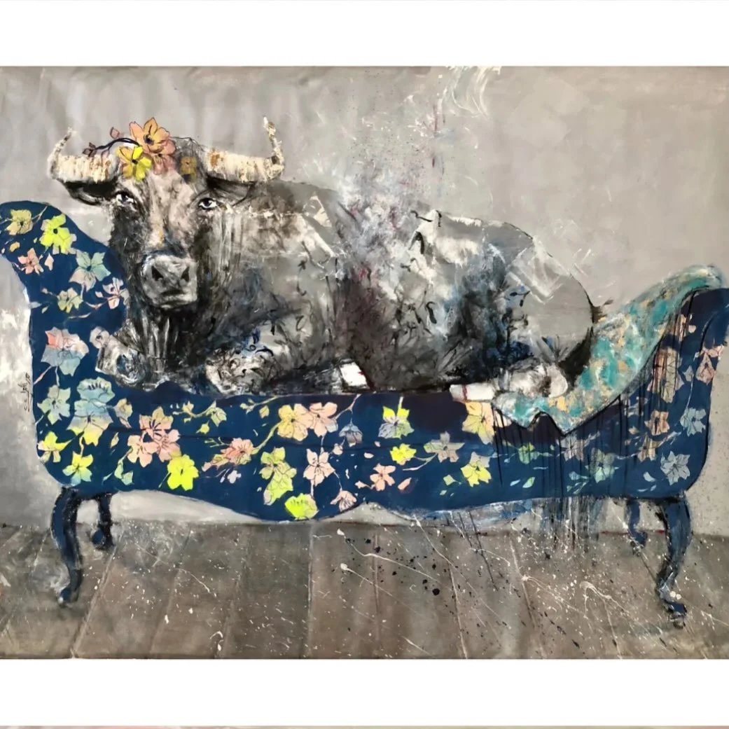 Nour Kawa 
Acrylic on Canvas
120x160cm