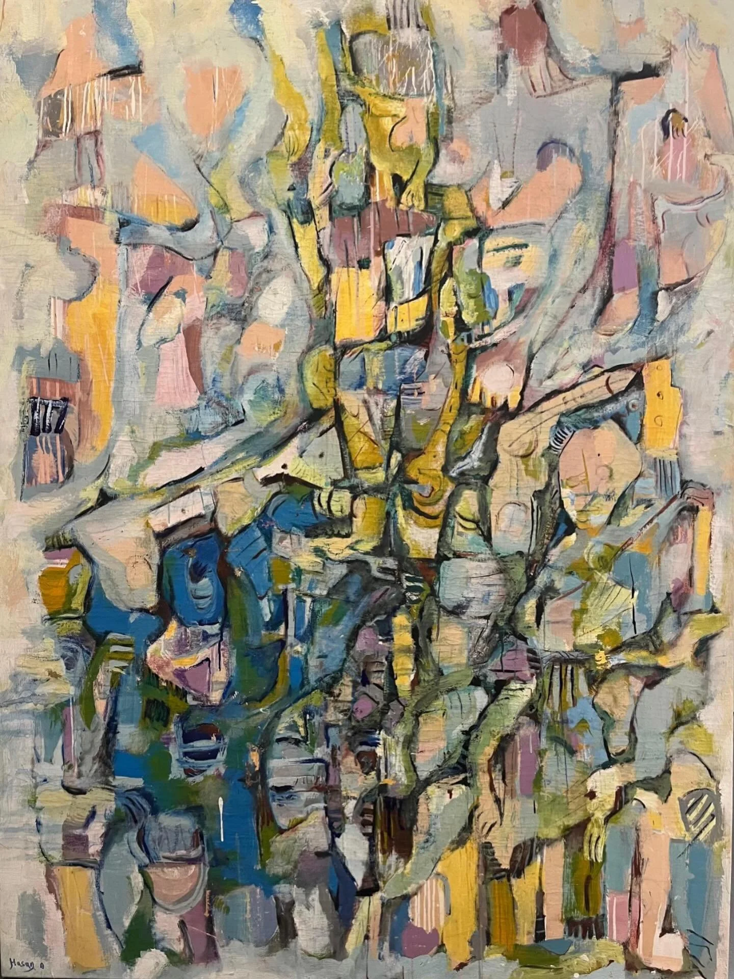 Hassan Abdallah
Acrylic on Canvas
180x150cm