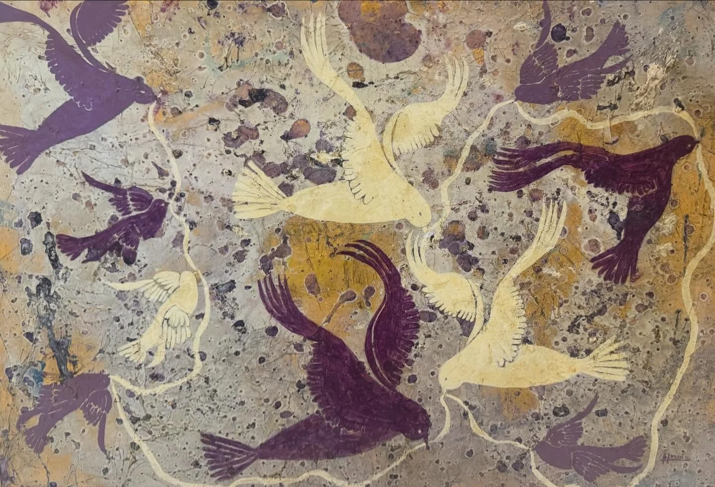 Annie Kurkdjian
Acrylic on Board
70x50cm