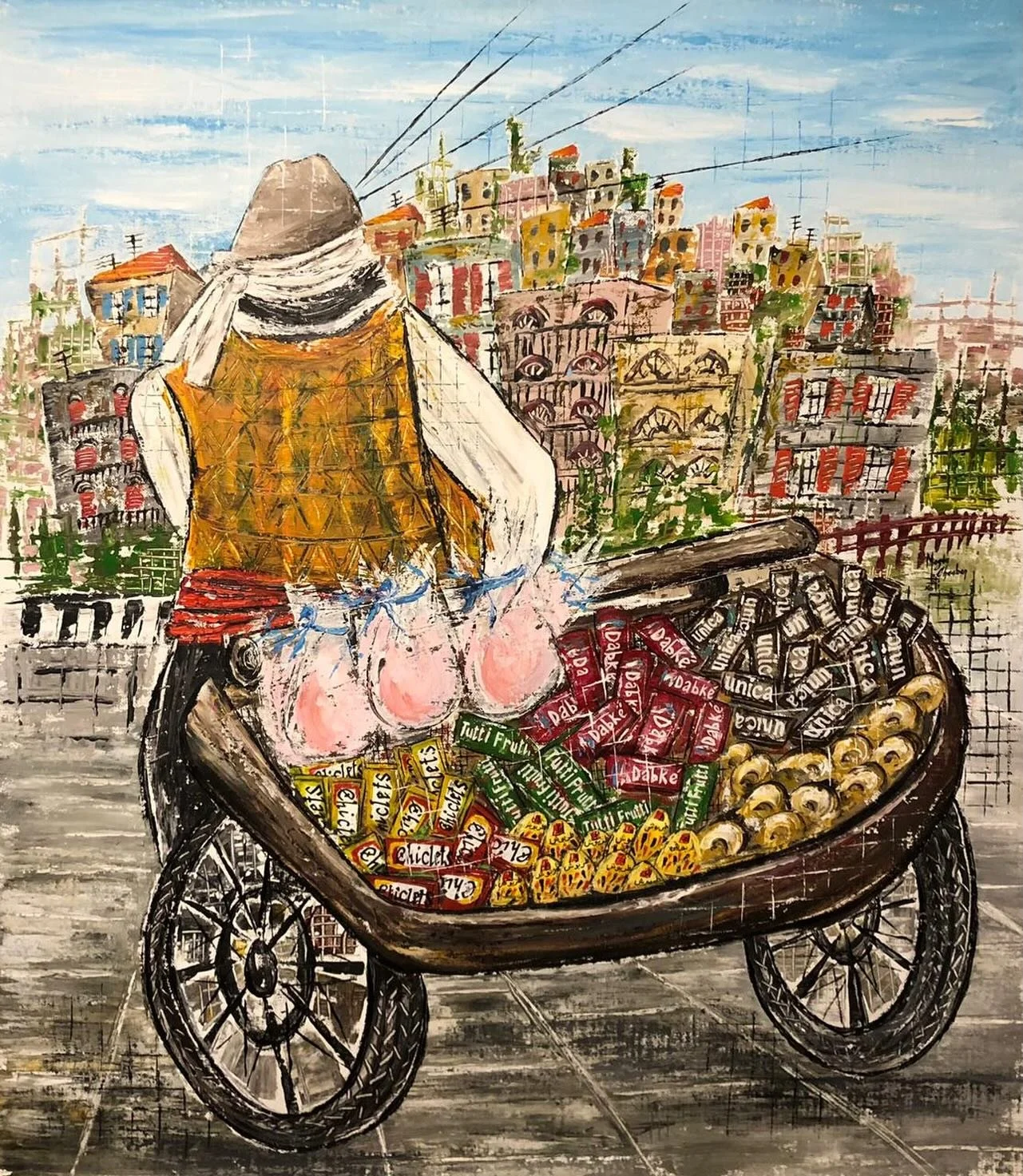 Magda Chaaban 
Acrylic on Linen 
150x130cm
#magdachaaban#dubai#artist #artwork