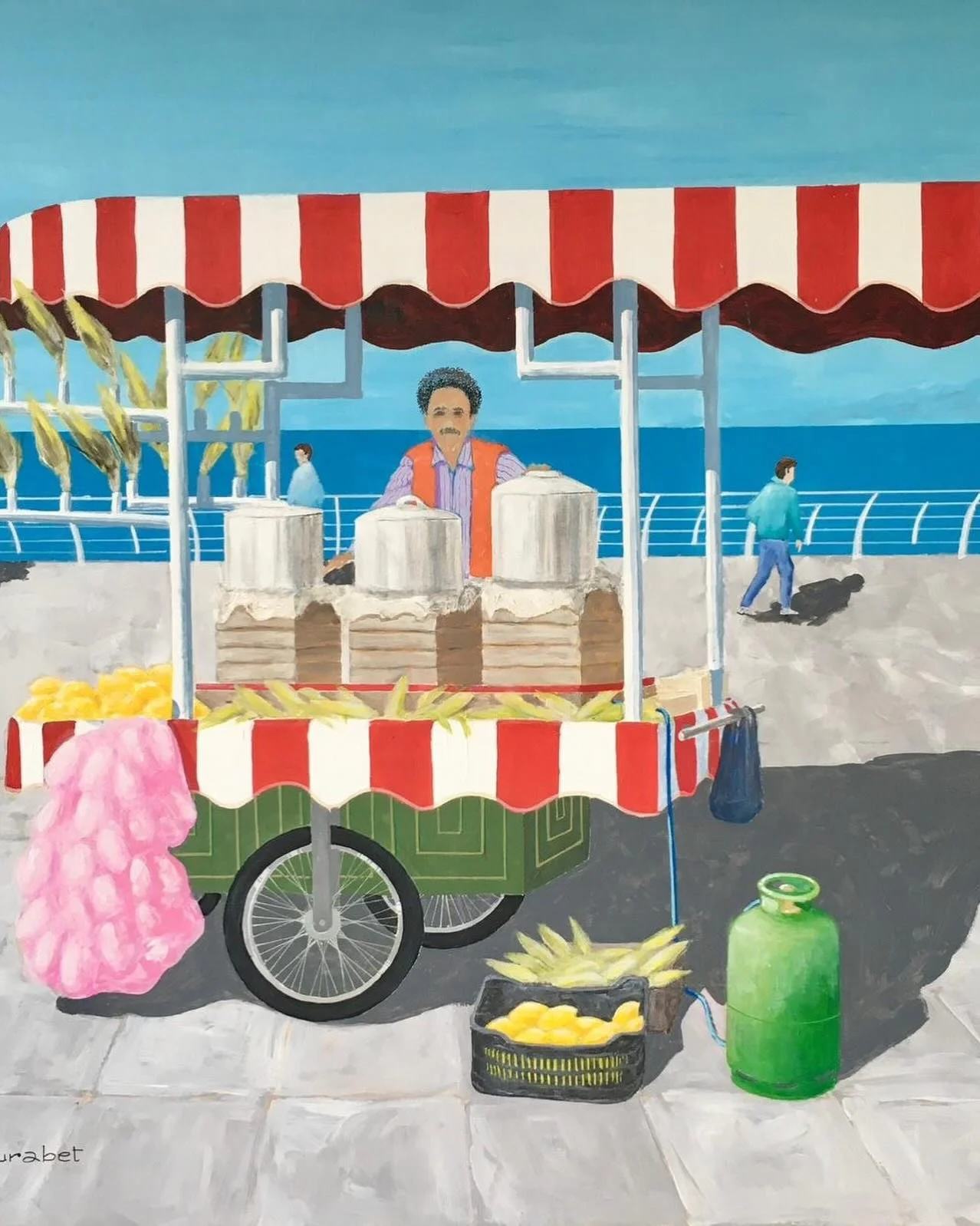 Ali Mourabet 
Acrylic on Canvas
100x100cm
#artist #lebanon ##artstudio