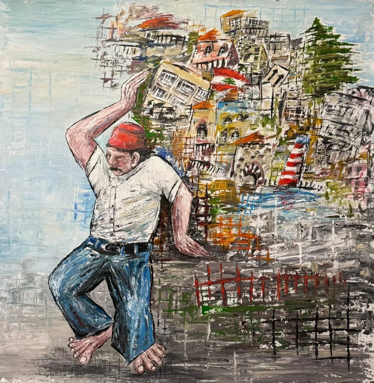 Magda Chaaban 
💔
Acrylic on Linen
150x150cm