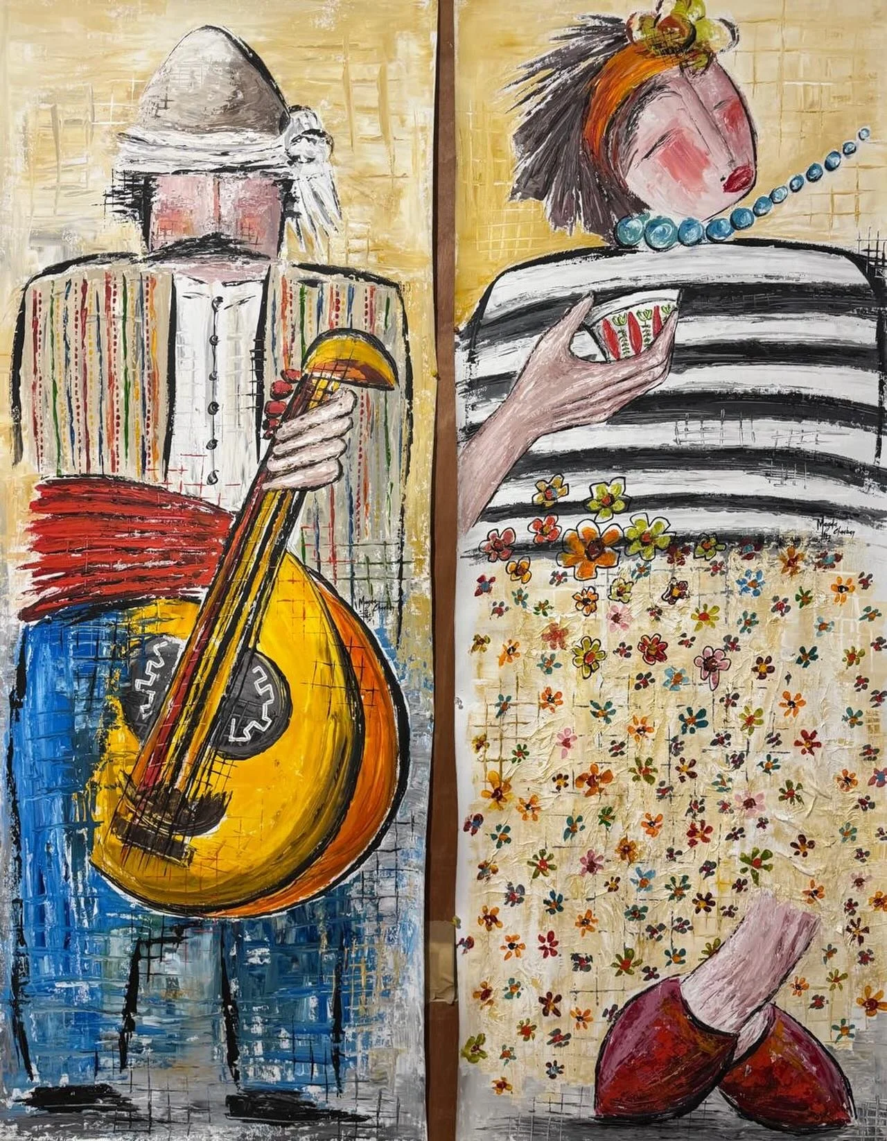 Magda Chaaban
Acrylic on Canvas
170x68cm