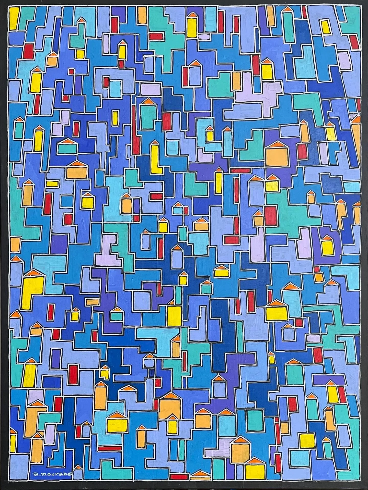 Ali Mourabet
Acrylic on Canvas
100x75cm