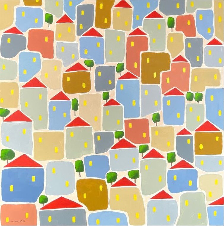 Ali Mourabet 
Acrylic on Canvas
100x100cm