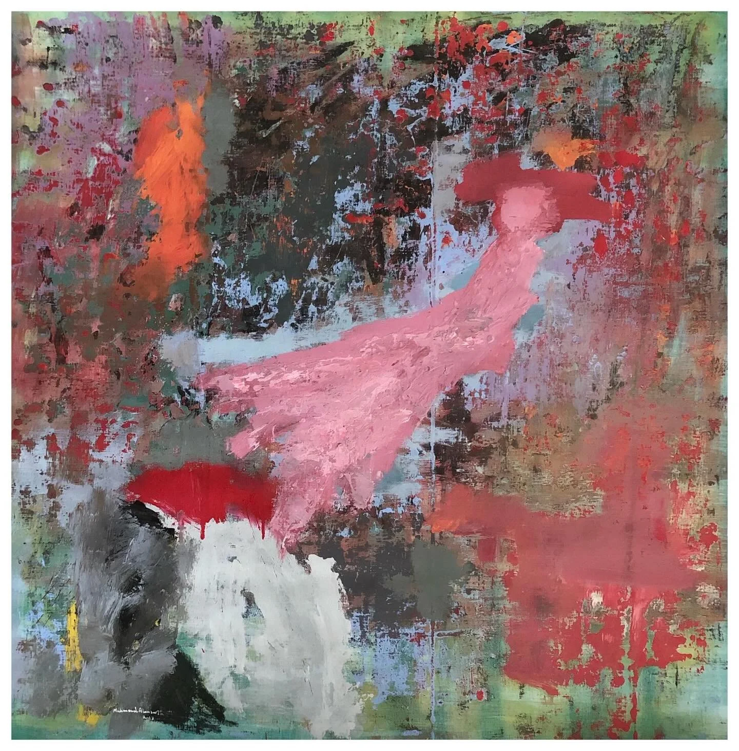 Mahmoud Ansari 
Acrylic on Canvas
120x120cm
2017