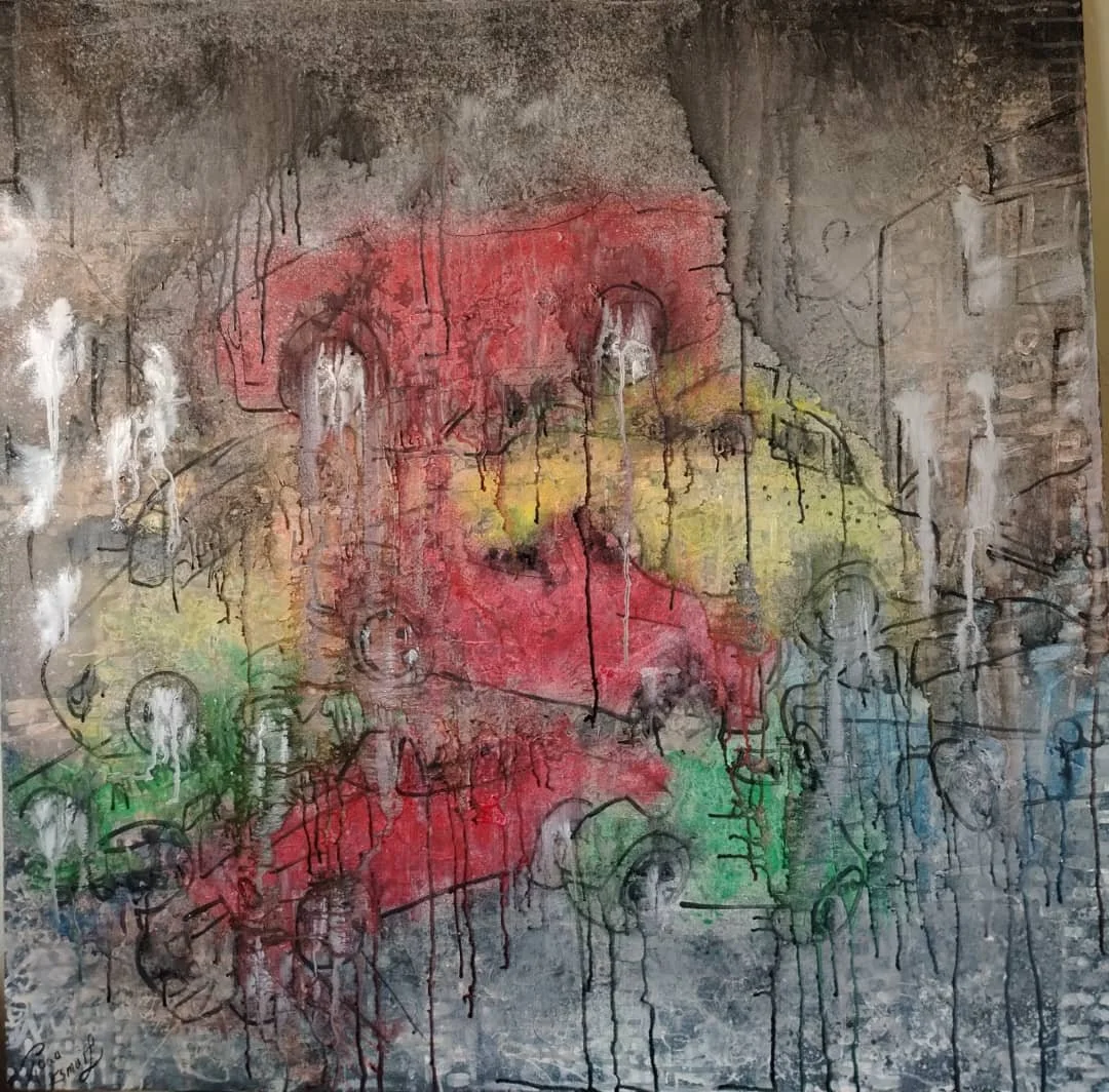  100 × 100 cm   acrylic on canvas  2026 