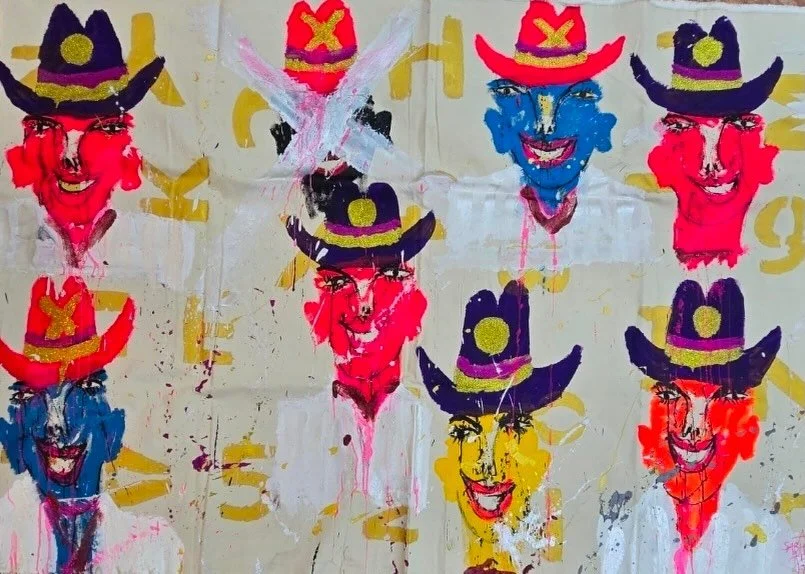 Sabhan Adam 
Acrylic on Canvas 
250x180cm