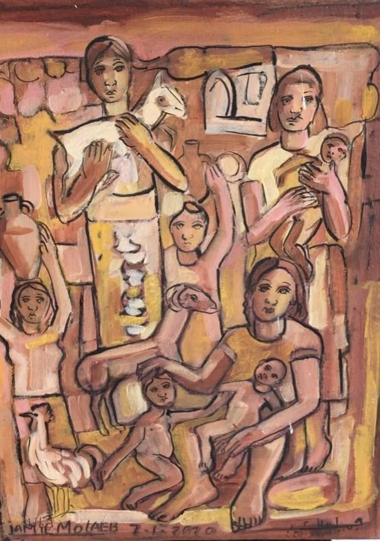  Oil on Canvas  40 × 30 cm 