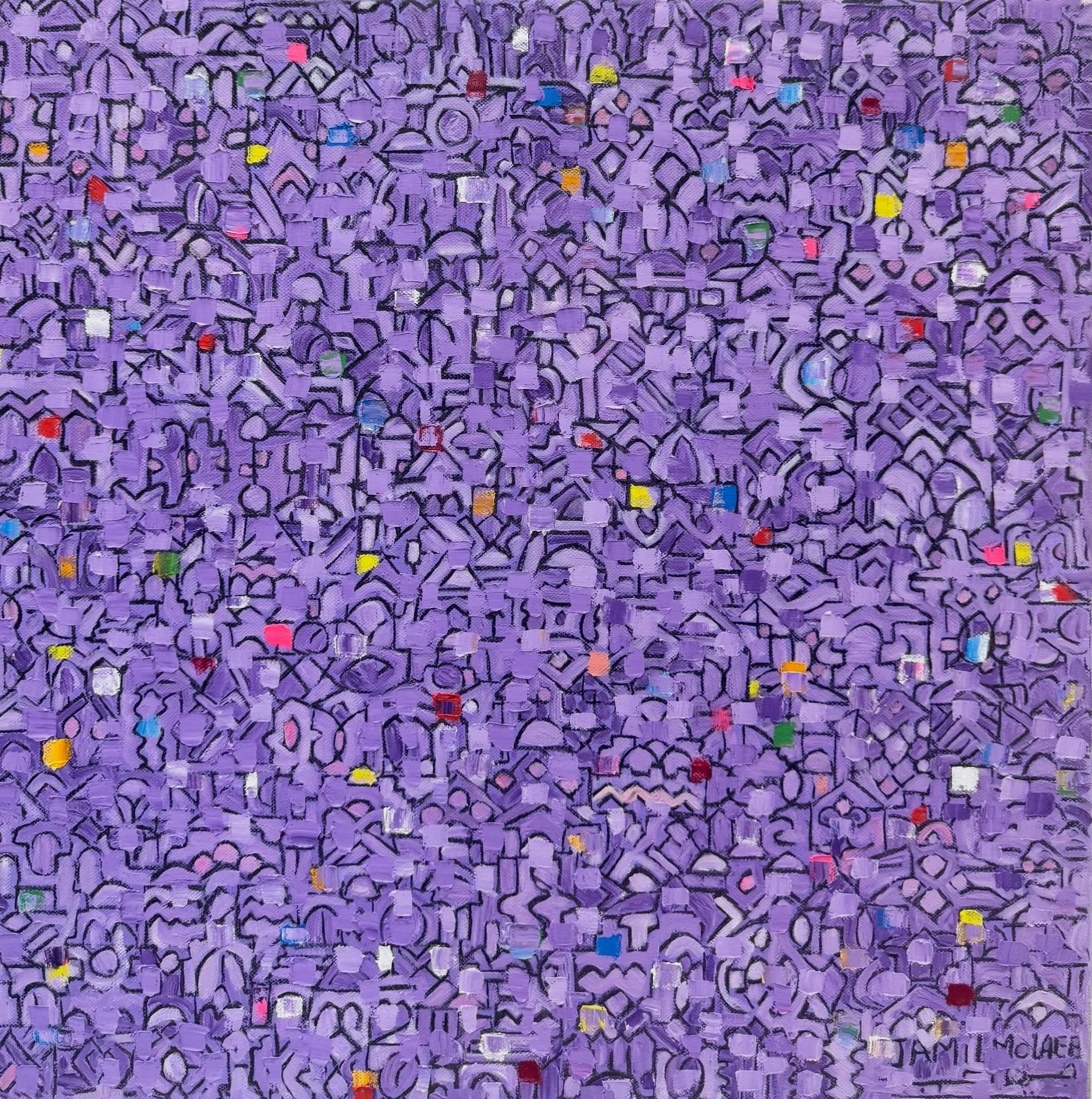 Jamil Molaeb 
Fes
Oil on Canvas
60x60cm