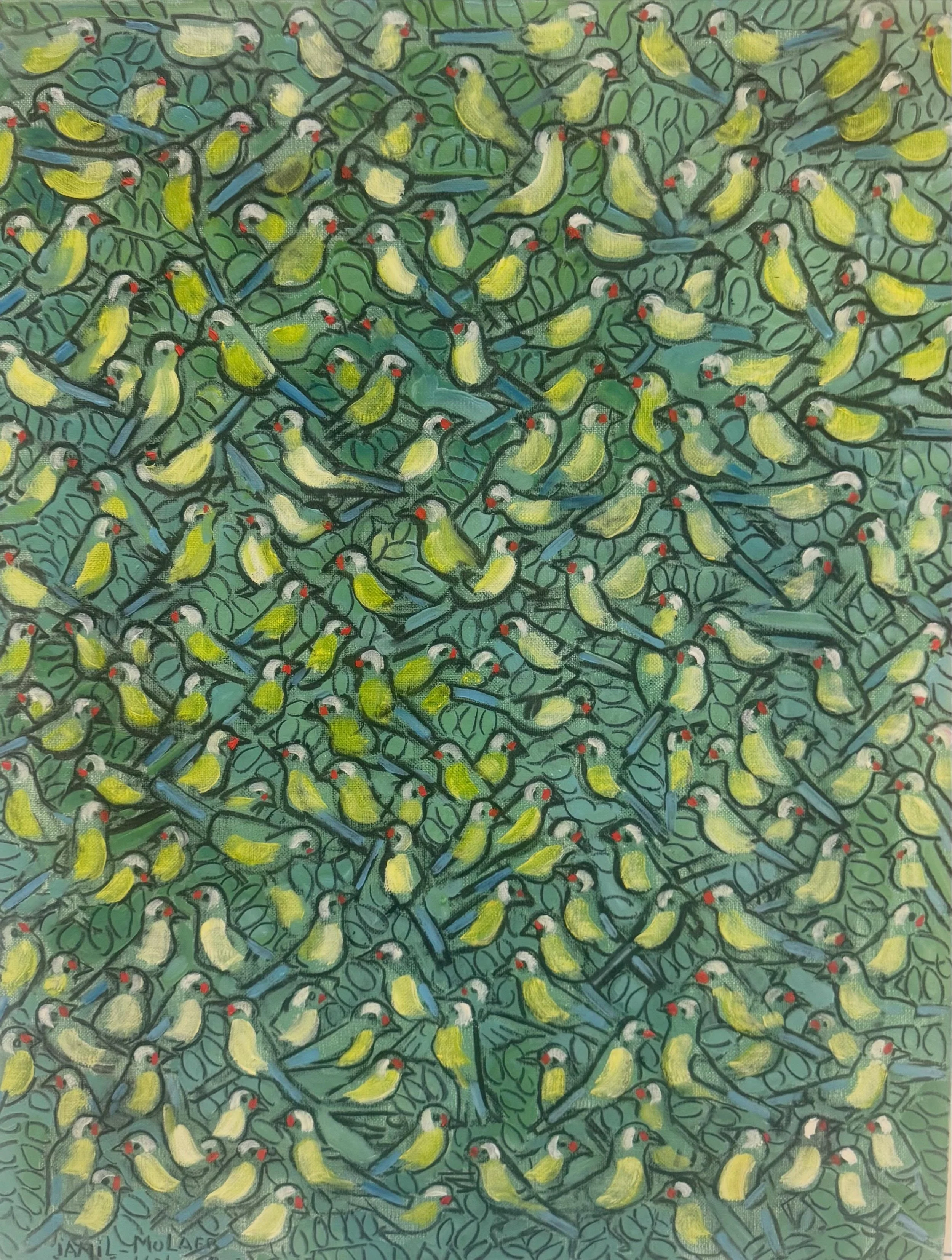 Jamil Molaeb
Oil on Canvas
Birds
70x50cm