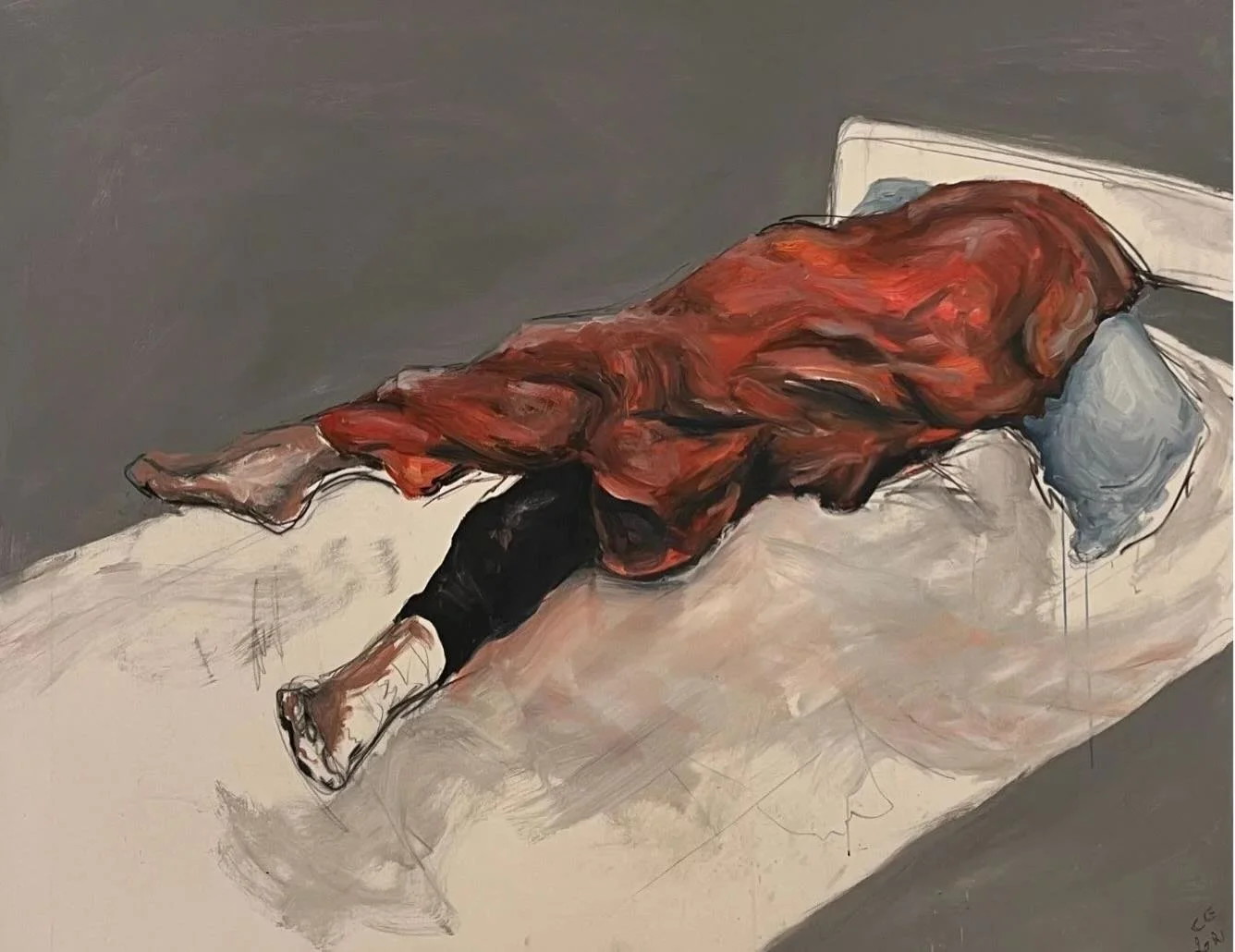 Charbel Gergess 
Acrylic on Canvas 
120x148cm