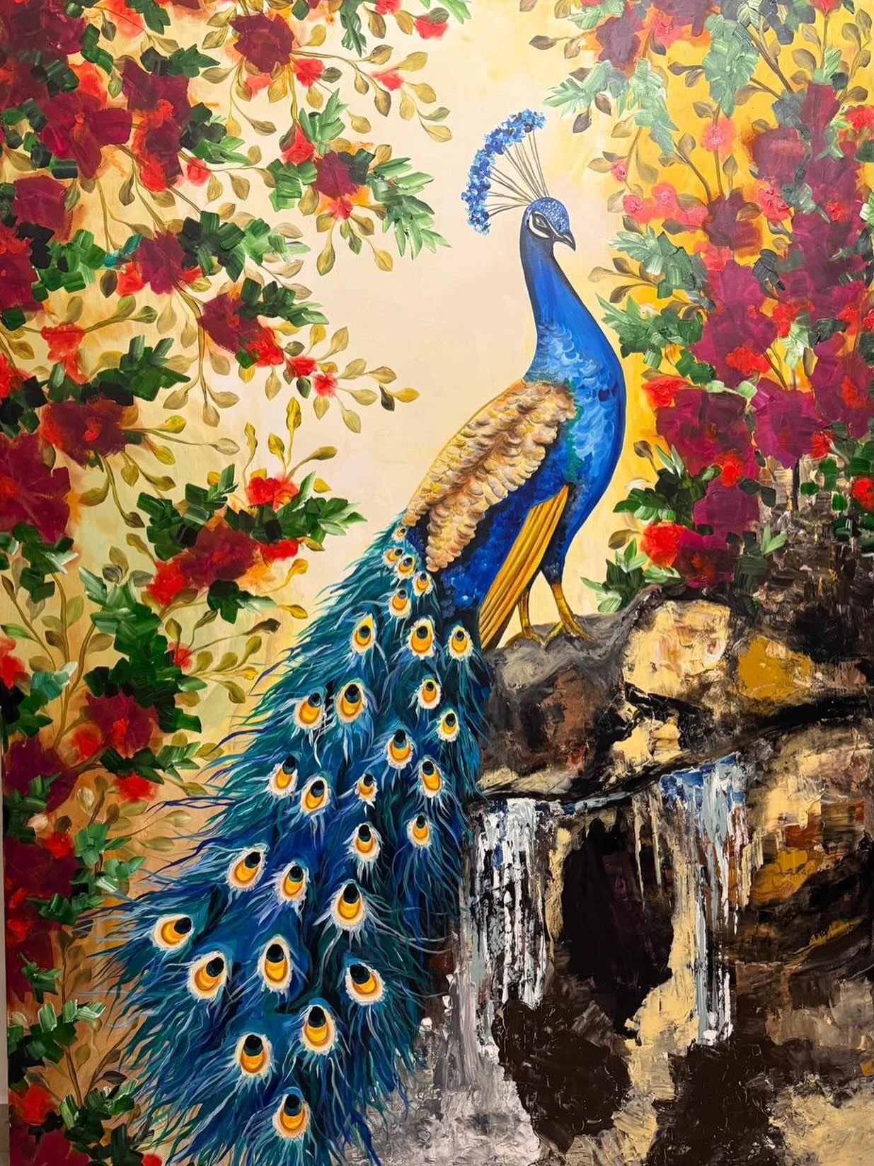 Elie el Khalil 
Acrylic on Canvas
130x180cm