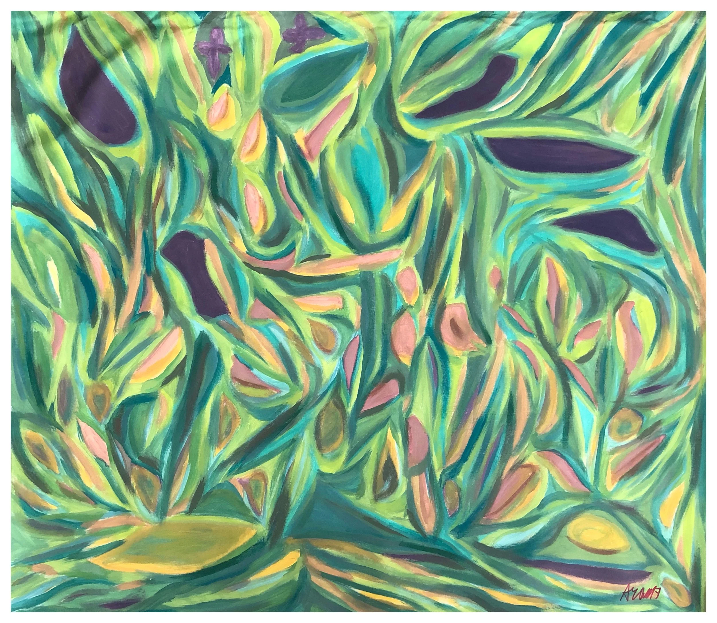 Aram Jughian-Hideaway-Mixed Media on Canvas-80 x 100 cm-2019.jpg