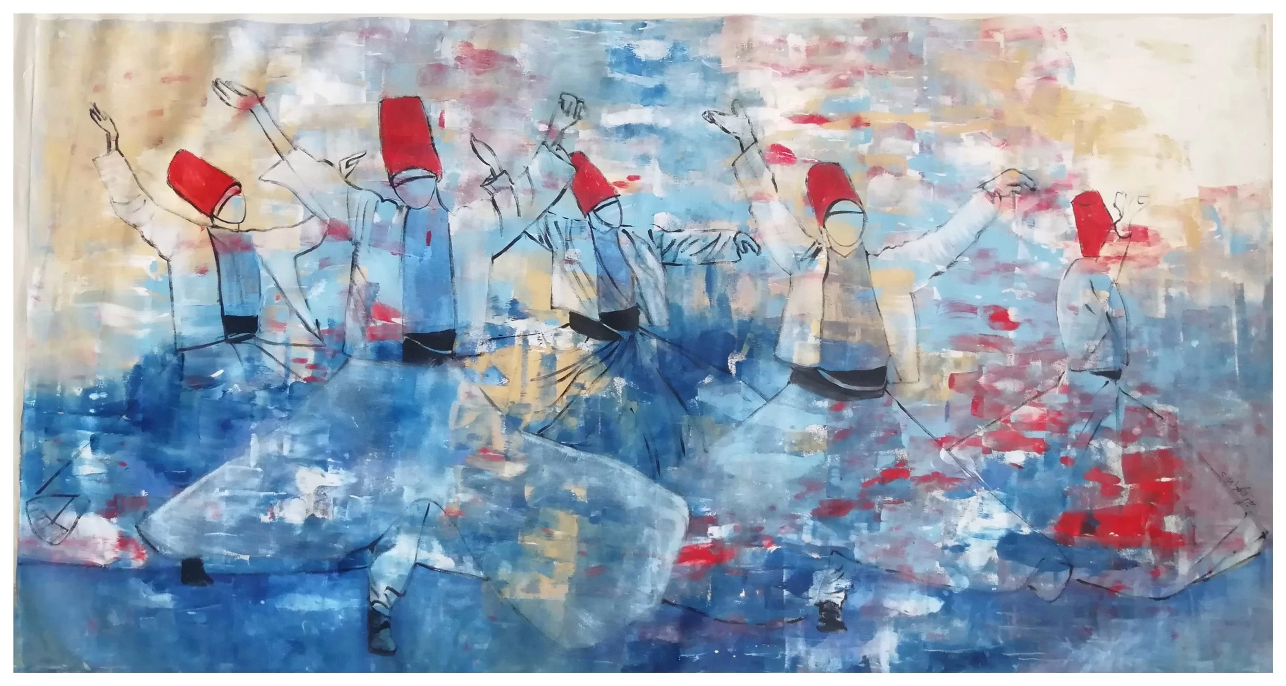 Noor Kawa-Untitled28-Oil on Canvas-120 x 217-2018 First room Z.jpg