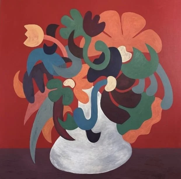 %22Dancing Light%22Acrylic on Canvas 120 × 120 cm.jpeg