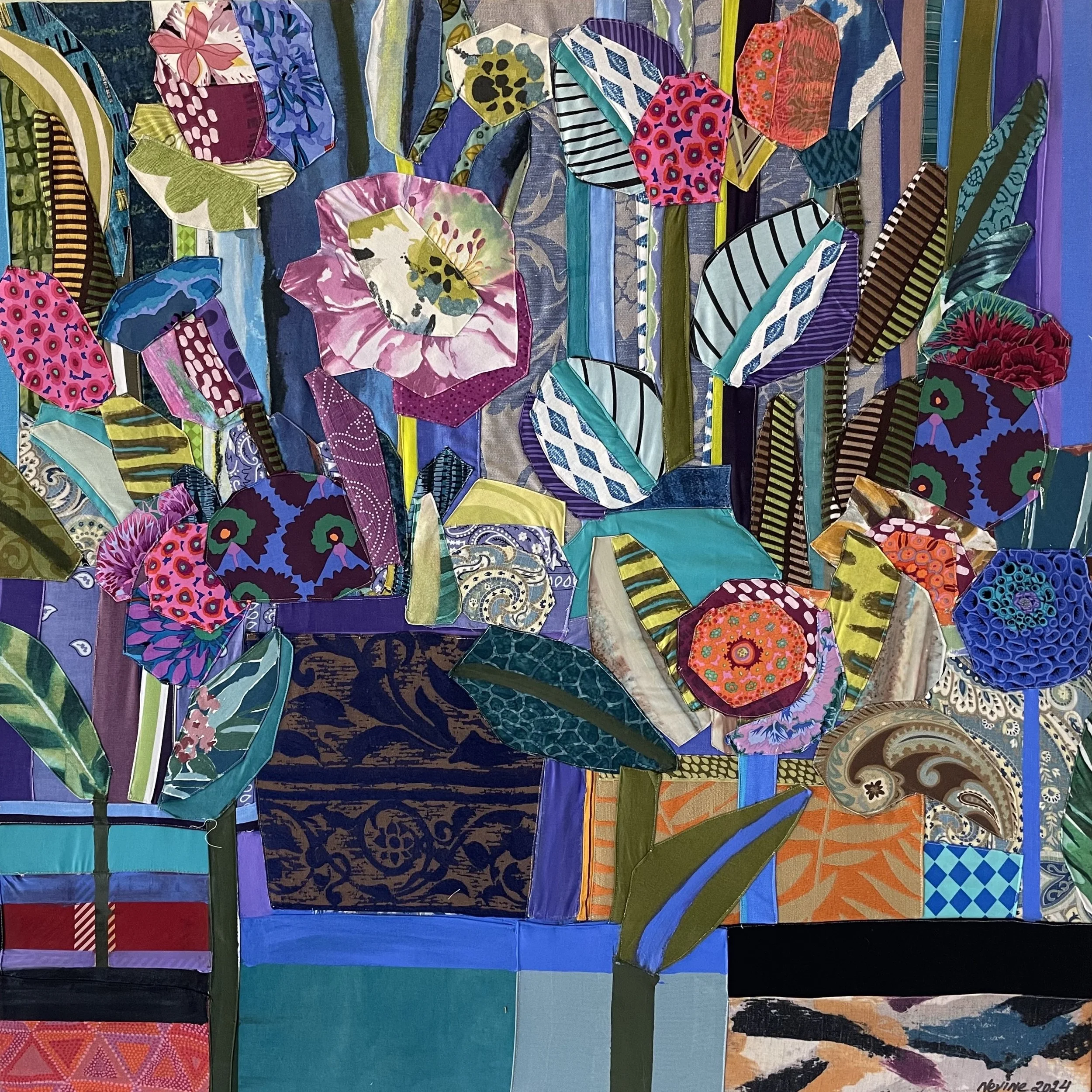 Nevine Mattar Tapestry on Canvas 100x100cm 1.jpg