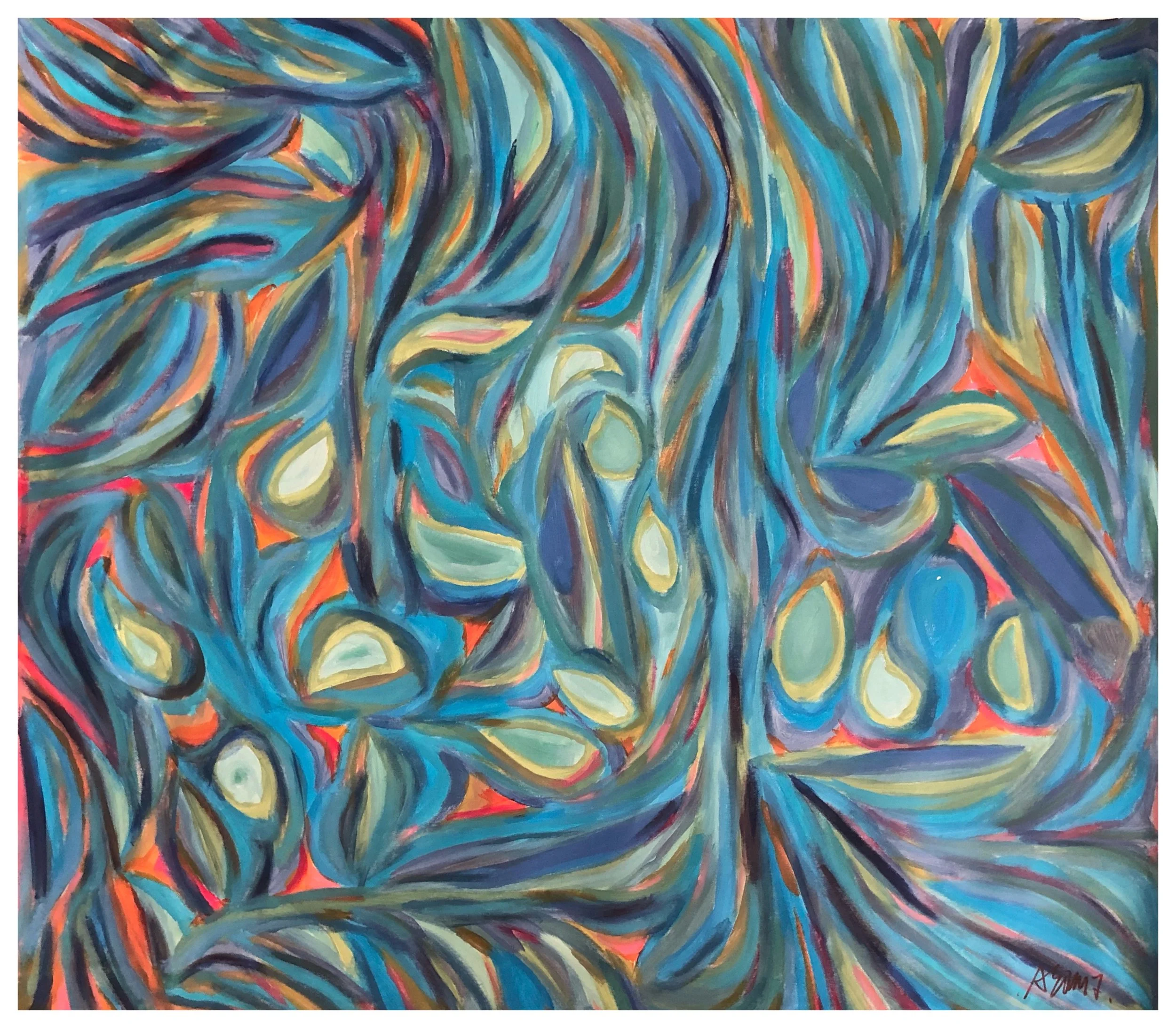 Aram Jughian-Night Shift-Mixed Media on Canvas-80 x 100 cm-2019.jpg