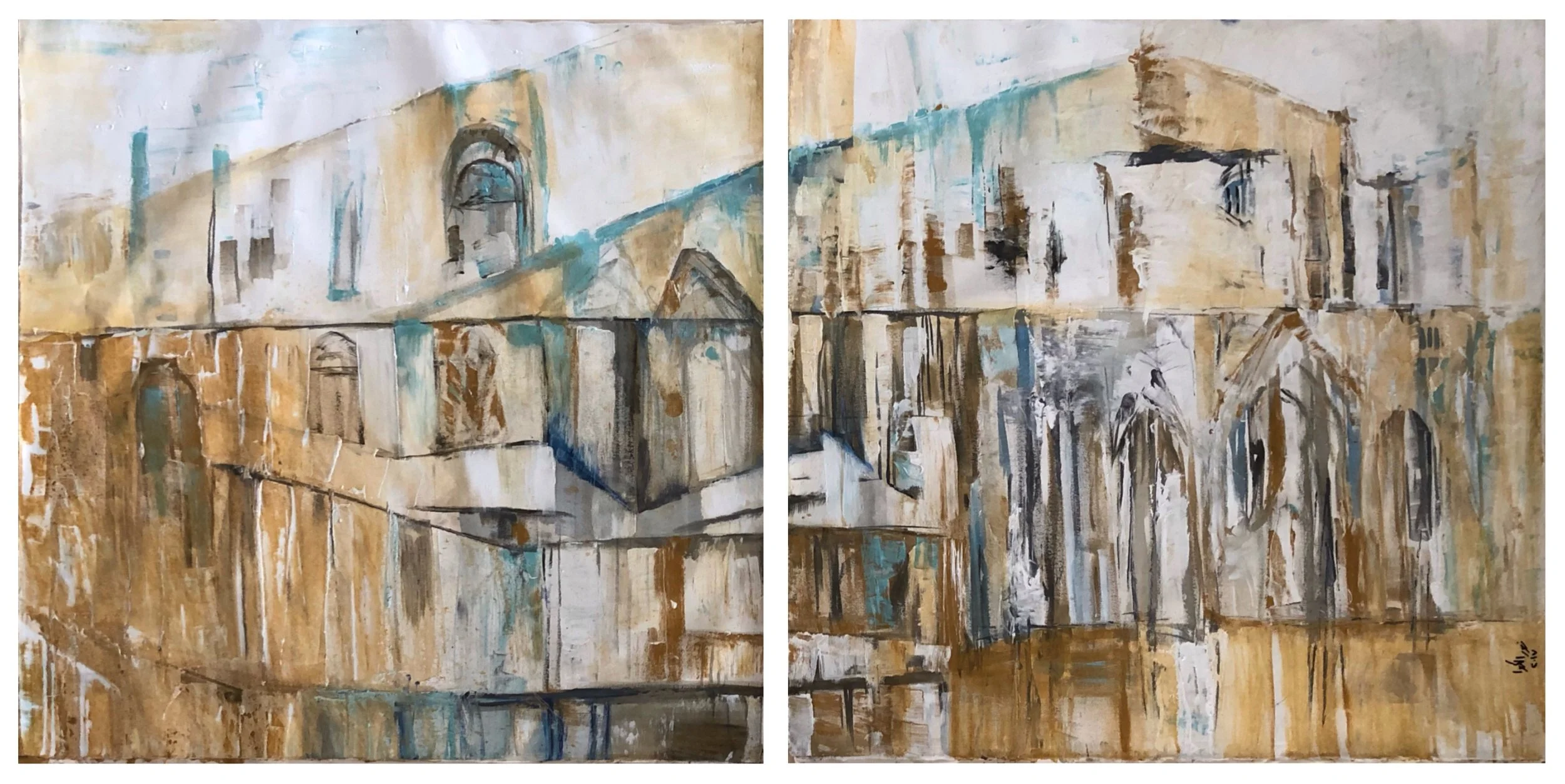 6- Noor Kawa-Diptych03-Oil on Canvas-100 x 200 cm-2017.JPEG