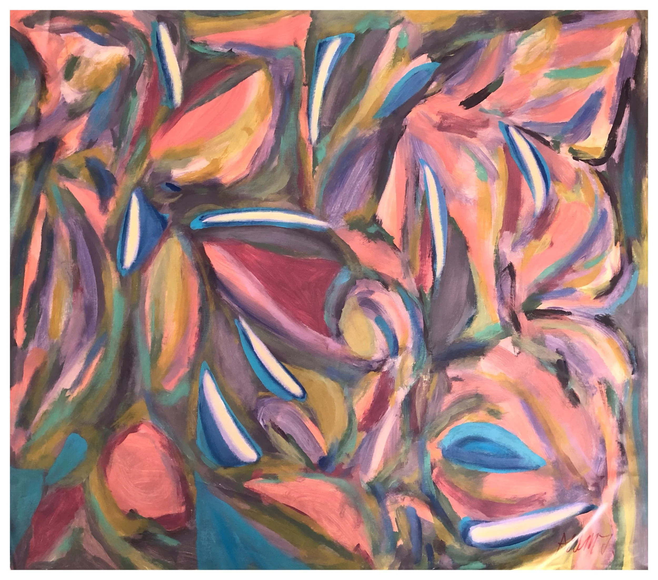 Aram Jughian-Summer Breeze-Mixed Media on Canvas-80 x 100 cm-2019.jpg