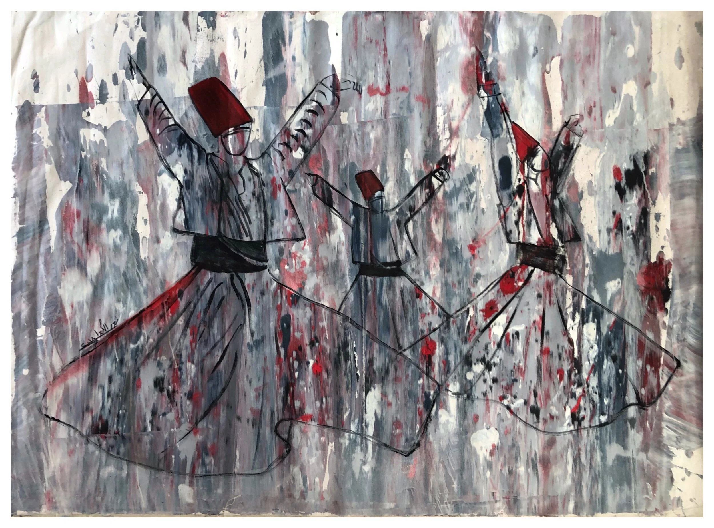 3- Noor Kawa-Untitled58-Oil on Canvas-120 x 160 cm-2018 First room 1A.jpg