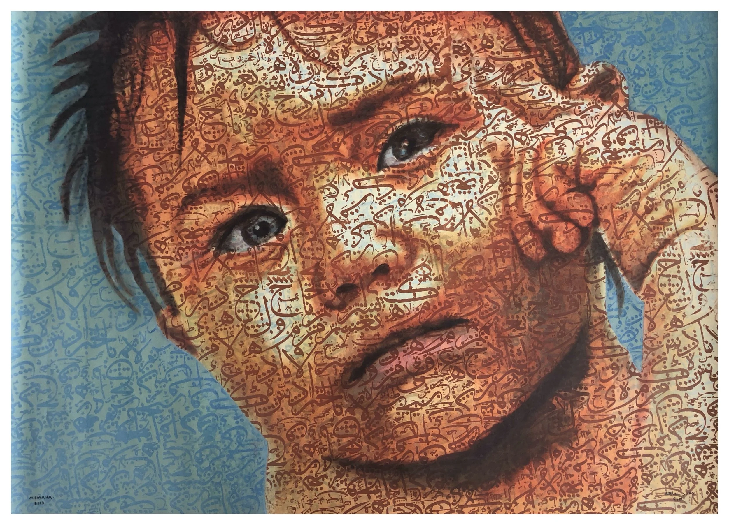 Mohamad Samaha-Untitled08-Mixed Media on Canvas-105 x 145 cm-2013.jpg