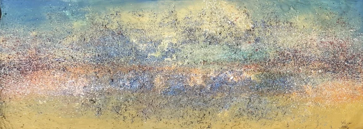 1- Noor Kawa-Untitled185-Oil on Canvas-100 x 220 cmm -2021.jpg First room H.jpg