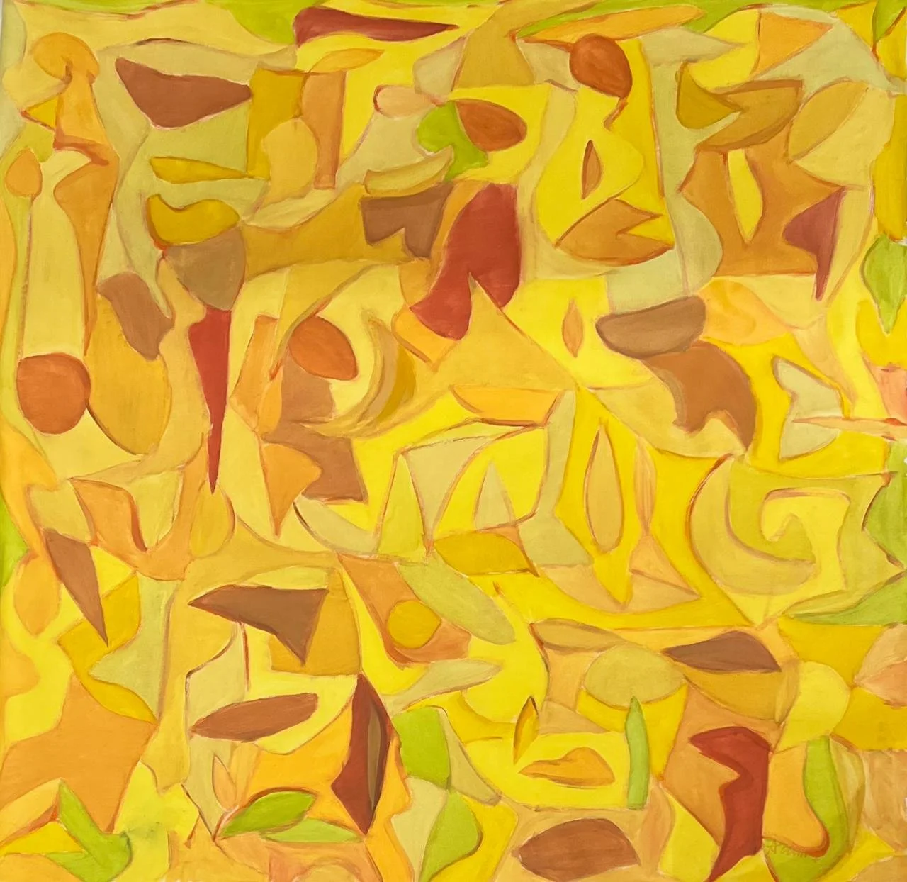 %22 Sunshine 2%22, 106x 106cm First room B.jpg