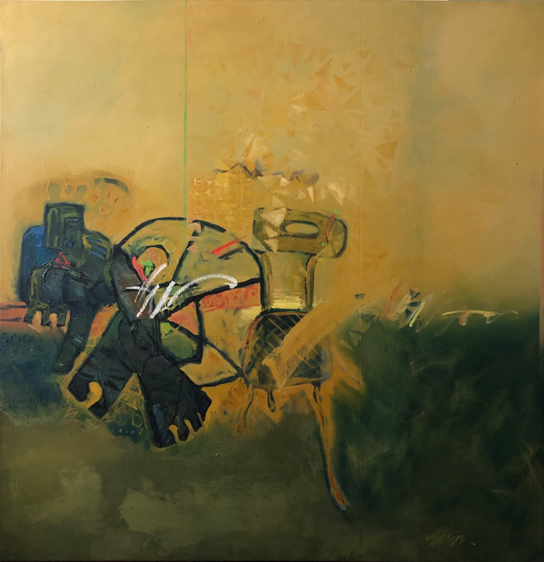 Riyad Ne'mah-Oil on Canvas-140 x 144 cm-2003.png