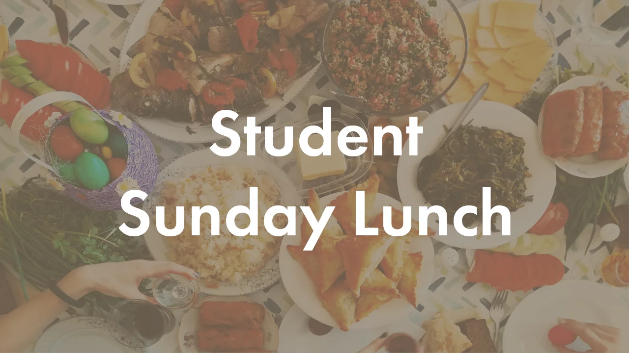 Student Sunday Lunch