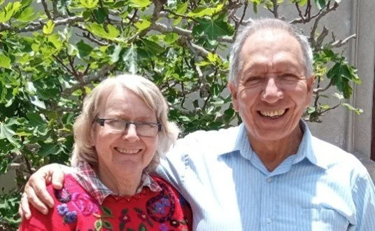 Greetings to you at St John’s! - Juan Carlos and Penny Marcés 