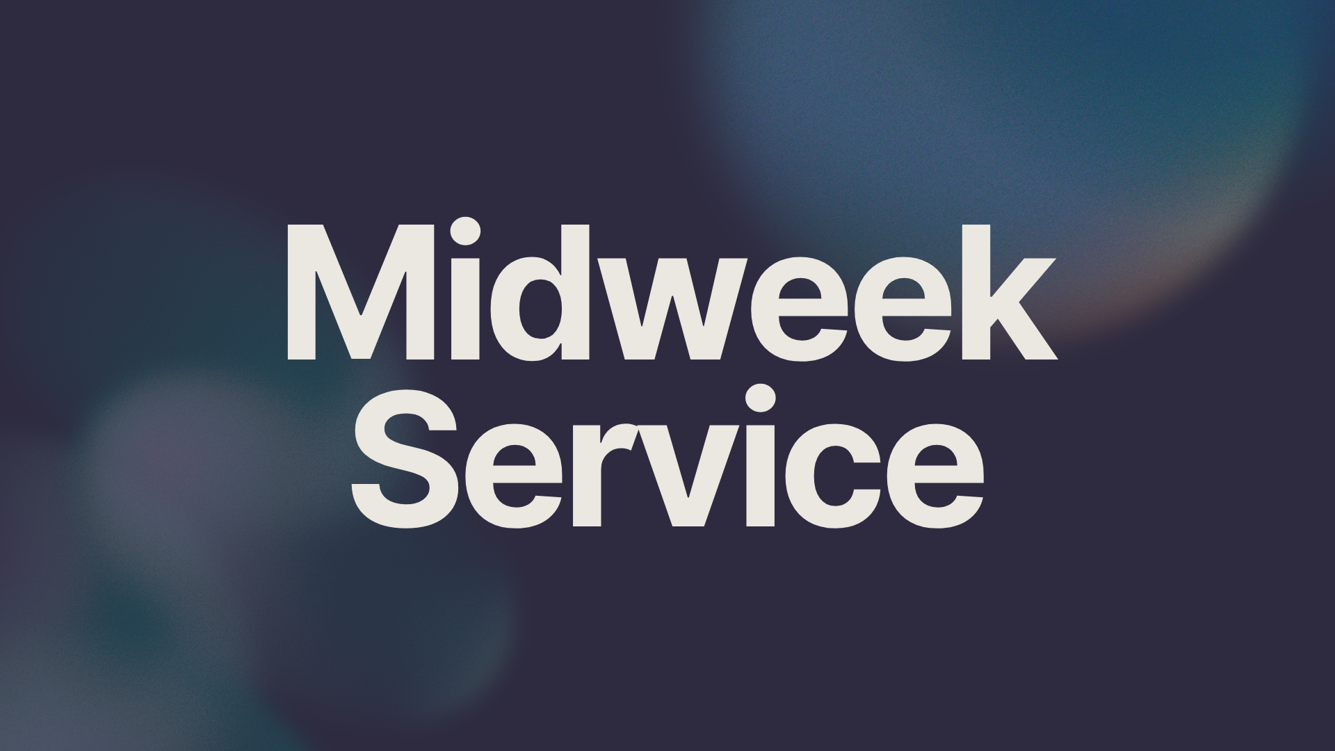 Midweek Service | Jo Jennings