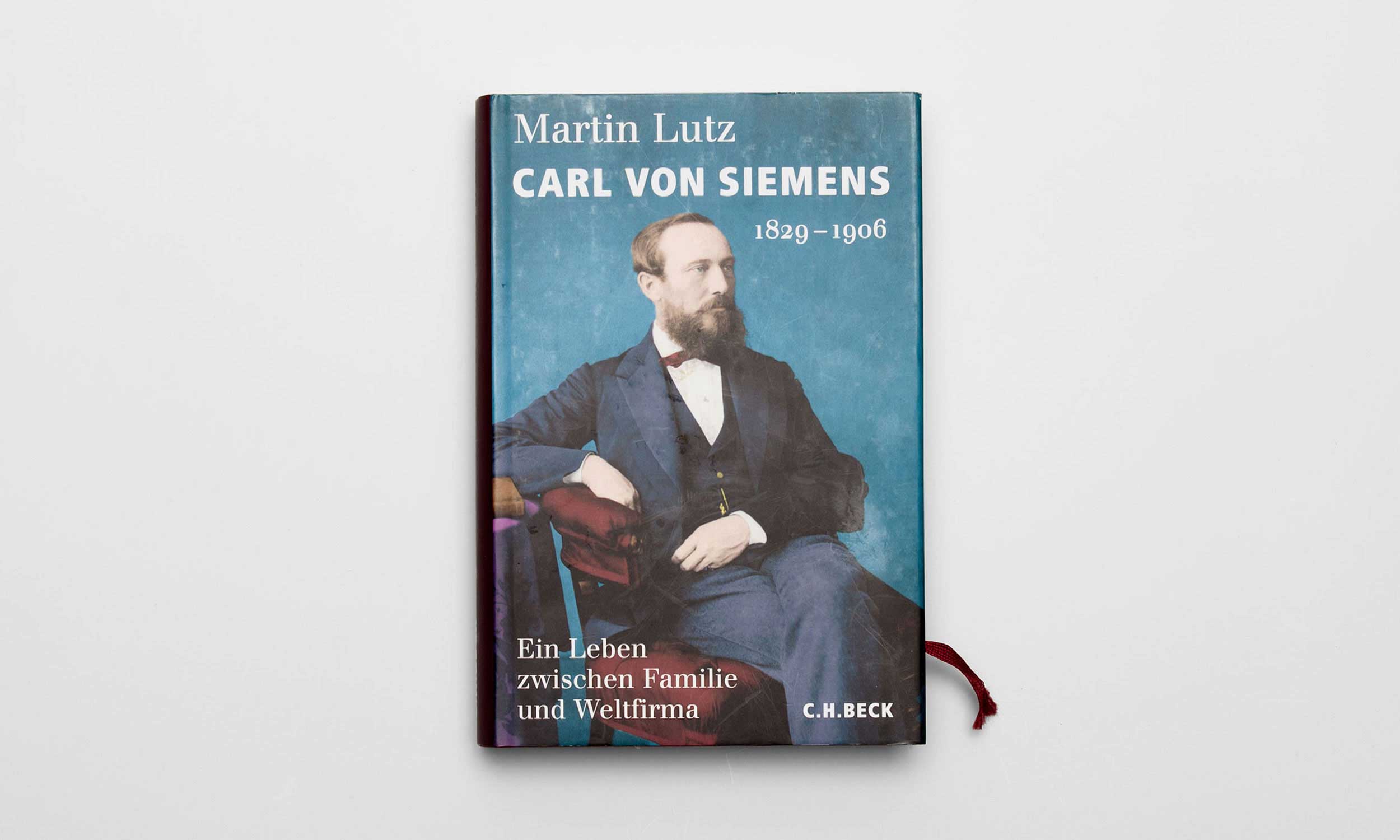 Carl von Siemens Umschlag Martin Lutz