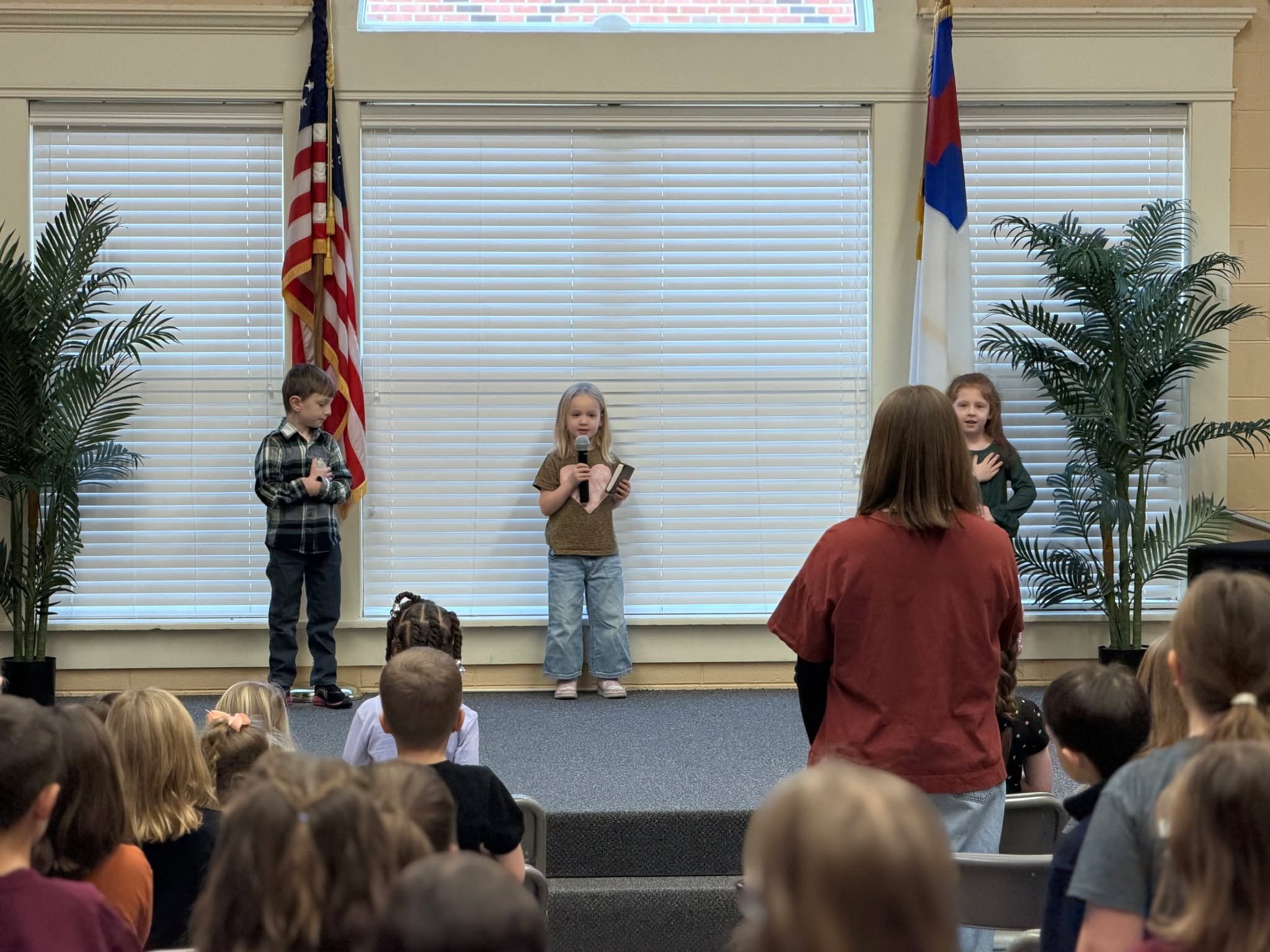 Preschool chapel was one to remember 💛
Our preschool students helped lead chapel and filled the FCA Campus Center with joyful voices, sweet smiles, and so much enthusiasm.

Moments like these remind us how faith and leadership begin early, and how m