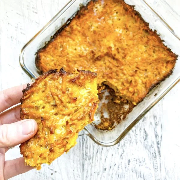 Sweet Potato Latke Casserole